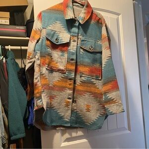 small/medium aztec jacket from the post